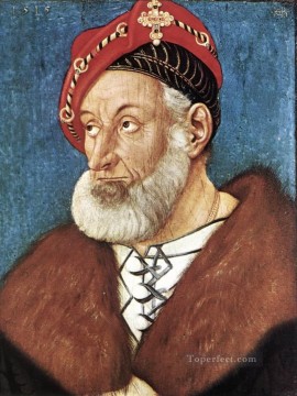 Hans Baldung Painting - Count Christoph I Of Baden Renaissance painter Hans Baldung
